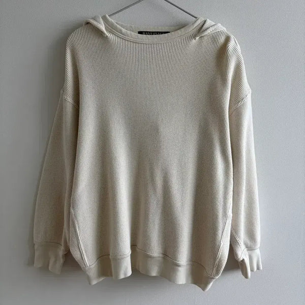 [BUNJANG] Haverseck Waffle Long Sleeve T-Shirt Size 1 / 하버색 와플 긴팔티 1사이즈