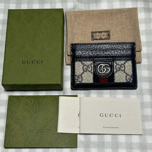 [BUNJANG] Gucci Ophidia Card Holder Navy / 구찌 오피디아 카드지갑 네이비 판매합니다