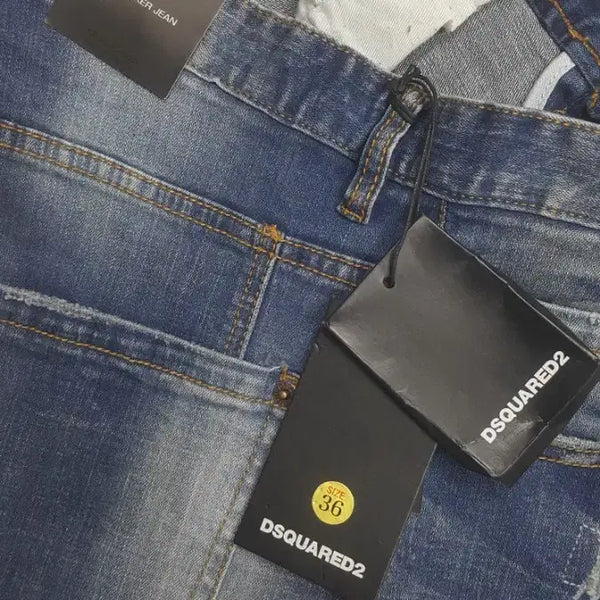 [BUNJANG] Dsquared2 (4-Way Stretch) Italian Jeans (Size 36-37") / 디스퀘어드2(사방스판) 이태리진 36인치(No.200)새상품!