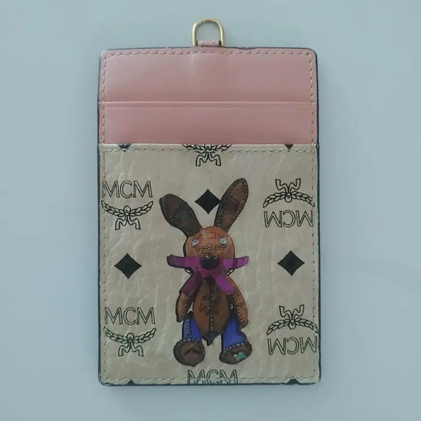 [BUNJANG] MCM Rabbit ID Card Holder Necklace / 정품 mcm 래빗 ID케이스 목걸이형 카드지갑