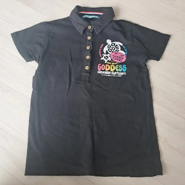 [BUNJANG] TEAM GODDESS T-shirt Size M / TEAM GODDESS 카라티 M 사이즈
