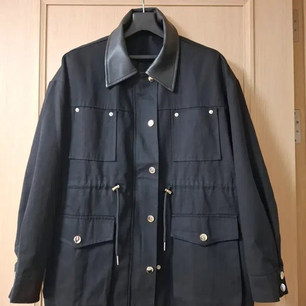 [BUNJANG] Oversized Cotton Field Jacket / 야상점퍼자켓