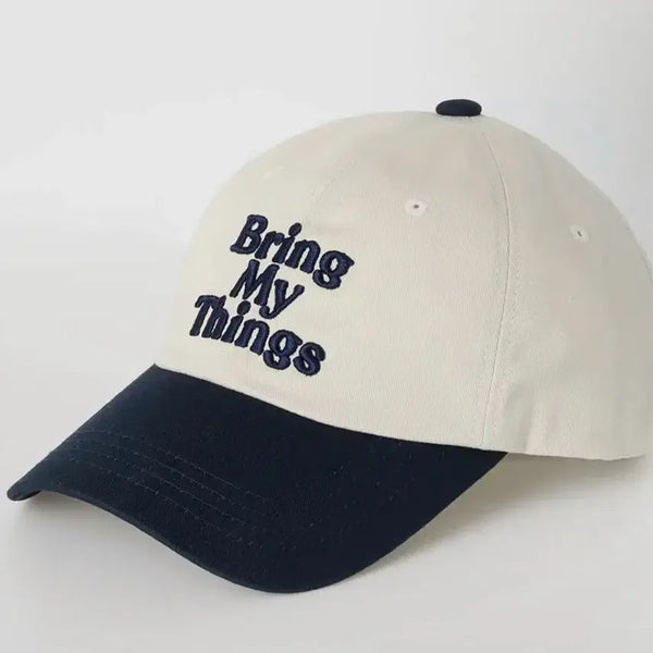 [BUNJANG] Bring My Things BMT Logo Embroidered Ball Cap / 브링마이띵즈) BMT 로고 자수 볼캡 모자