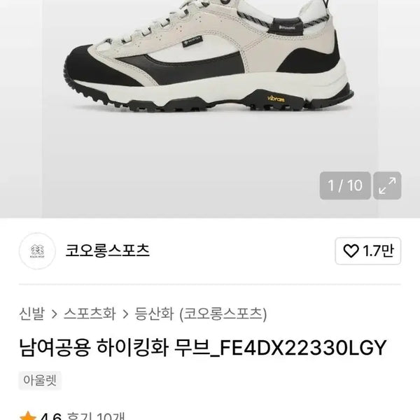 [BUNJANG] Kolon Sport Move Gore-Tex Hiking Boots / 코오롱 하이킹화 무브 고어테스 등산화