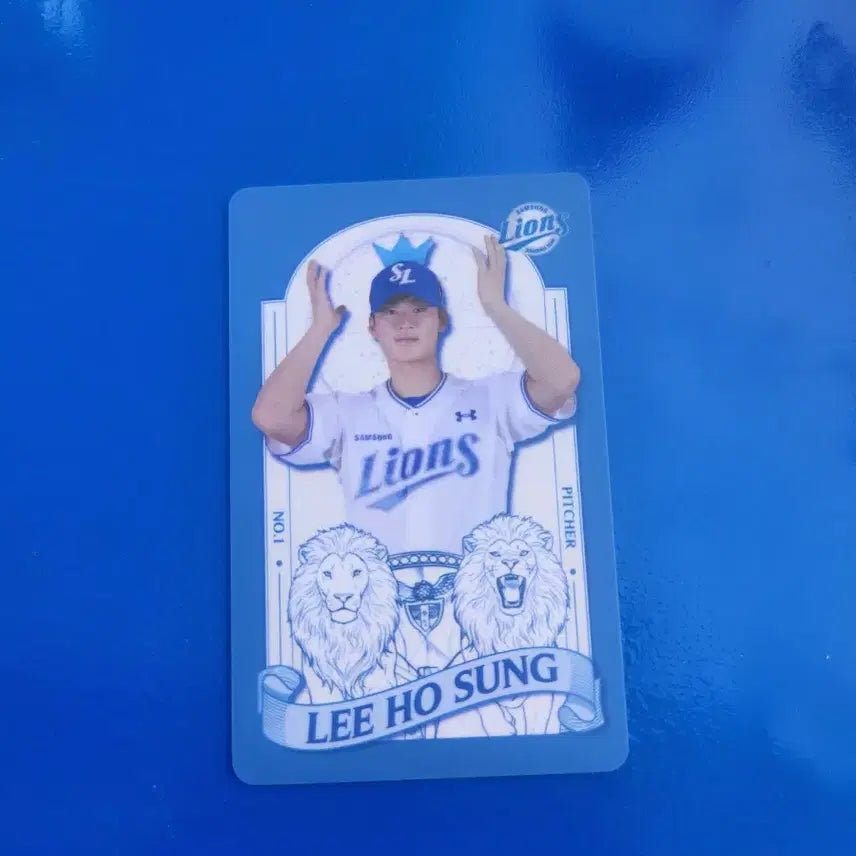 [BUNJANG] Samsung Lions Lee Ho-sung Crown Photocard / 삼성라이온즈 이호성 왕관 포토카드