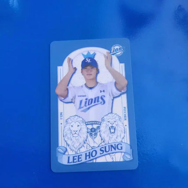 [BUNJANG] Samsung Lions Lee Ho-sung Crown Photocard / 삼성라이온즈 이호성 왕관 포토카드