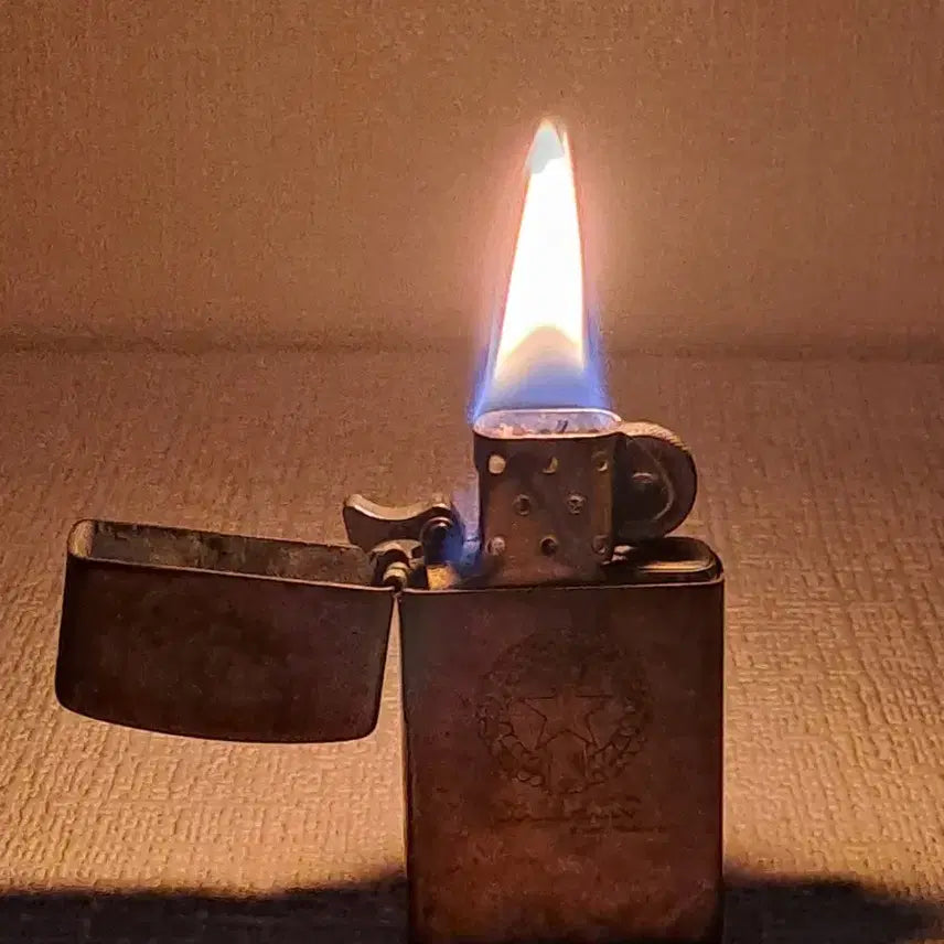 [BUNJANG] Zippo Vintage Brass Slim Oil Lighter (1992) / 고전 [ 지포라이터 ] 레트로 오일라이터 희귀수집품