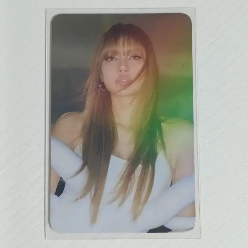 [BUNJANG] BLACKPINK Lisa DEADLINE KTown4U K4U Hologram Photocard / 블랙핑크 리사 데드라인 케타포 K4U 홀로그램 포카