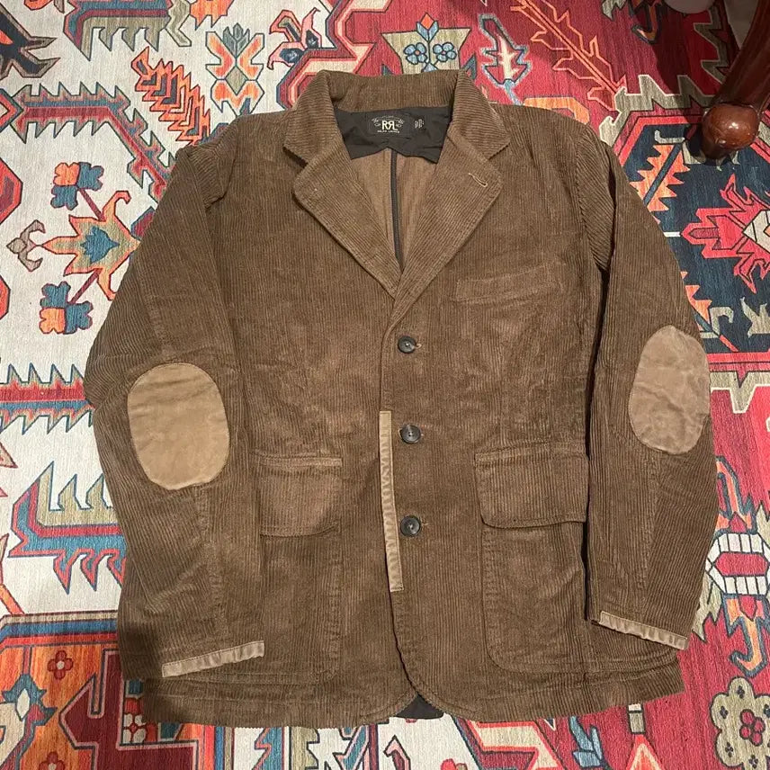 [BUNJANG] RRL Double RL Corduroy Elbow Patch Blazer Jacket / [L] RRL(더블알엘) 코듀로이 엘보우 패치 블레이저 자켓