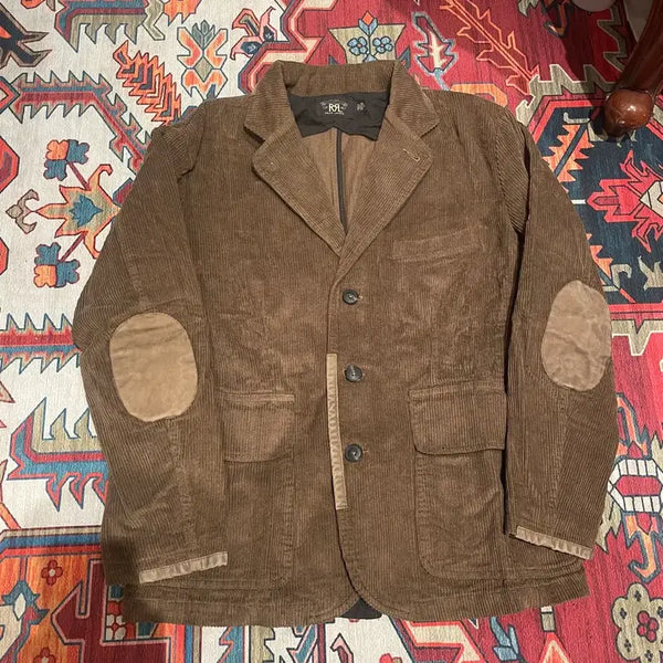 [BUNJANG] RRL Double RL Corduroy Elbow Patch Blazer Jacket / [L] RRL(더블알엘) 코듀로이 엘보우 패치 블레이저 자켓