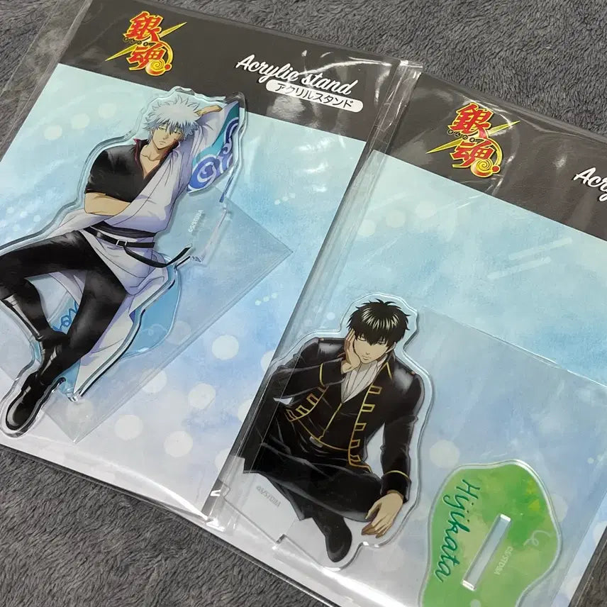 [BUNJANG] Gintama "Zen-Jam" Naptime Gintoki Hijikata Acrylic Stand Bundle Set / 은혼 선잠 낮잠 긴토키 히지카타 아크릴스탠드 일괄