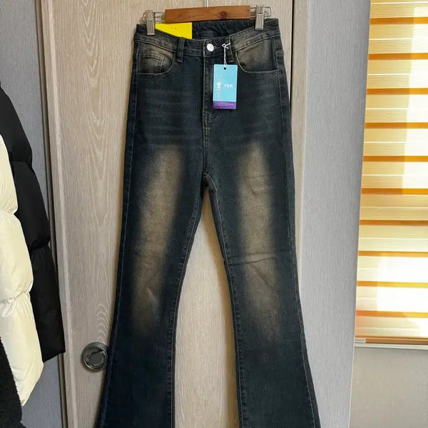 [BUNJANG] Vintage Wash Bootcut Denim Pants / 빈티지워싱팬츠