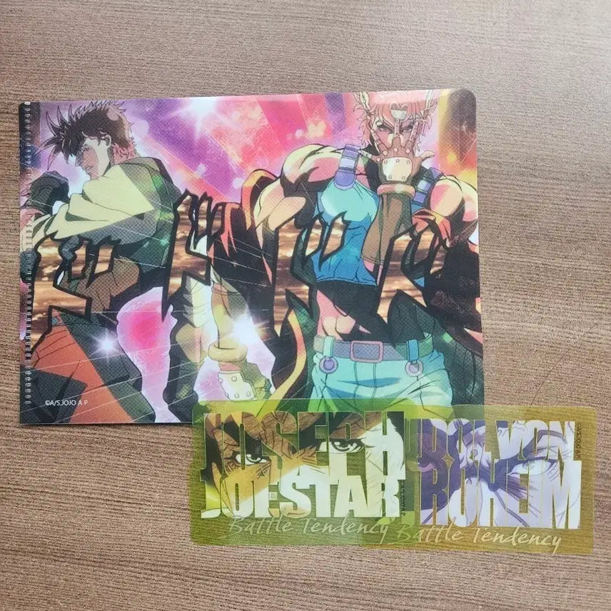 [BUNJANG] JoJo's Bizarre Adventure Part 2 Joseph Joestar Mini File Card / 죠죠의 기묘한 모험 랜덤 일본 다이소 미니 파일 2부 , 죠셉 카드