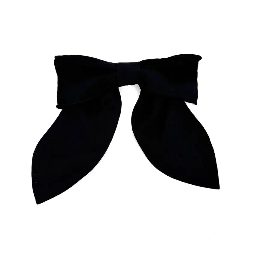 [BUNJANG] Chanel Black Ribbon Women's Hairpin Hairband / 샤넬 블랙 리본 여성 헤어핀 헤어밴드