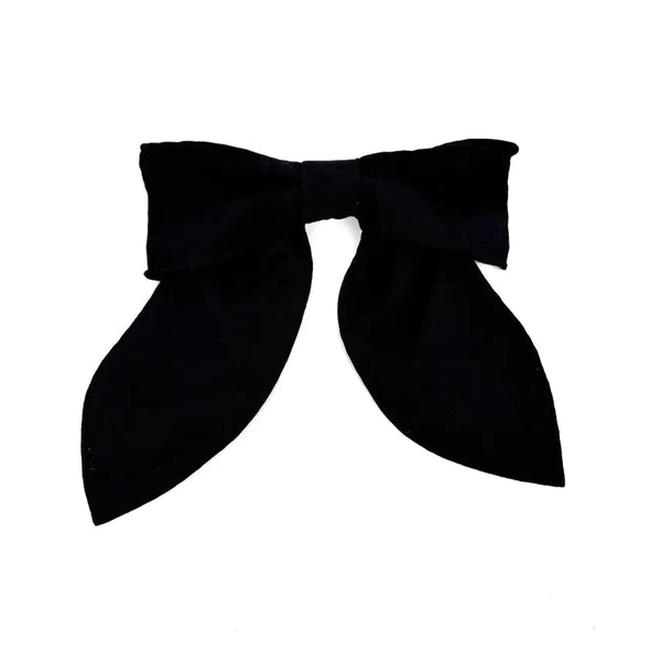 [BUNJANG] Chanel Black Ribbon Women's Hairpin Hairband / 샤넬 블랙 리본 여성 헤어핀 헤어밴드