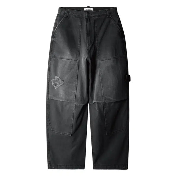 [BUNJANG] ETCE Washed Gardener Pants Black / [XL] ETCE 워시드 가드너 팬츠 블랙