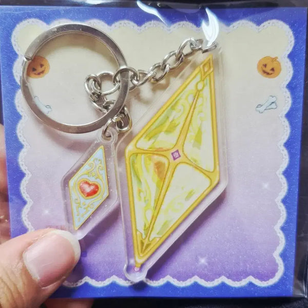 [BUNJANG] Sugar Sugar Rune Vanilla Pendant Acrylic Keychain / 슈가슈가룬 바닐라 팬던트 아크링 키링