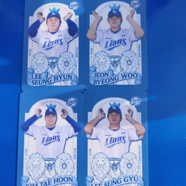 [BUNJANG] Samsung Lions Photocard Bundle Set / 삼성라이온즈 왕관포토카드일괄판매