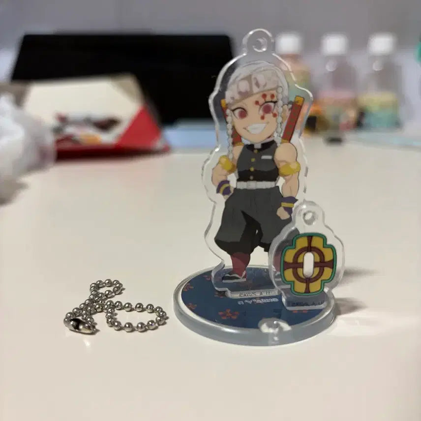 [BUNJANG] Demon Slayer Tengen Uzui Acrylic Stand Keyring / 귀멸의 칼날 우즈이 텐겐 아크릴 스탠드 키링
