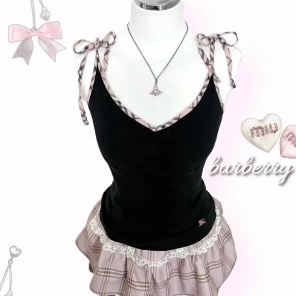 [BUNJANG] Burberry x Blackpink Tank Top / 버버리 블랙핑크 나시