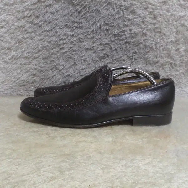 [BUNJANG] Gianni Versace Slip-on Loafers Black / 후루룩구제 275 지아니베르사체 슬립온 구두 로퍼 블랙 260502