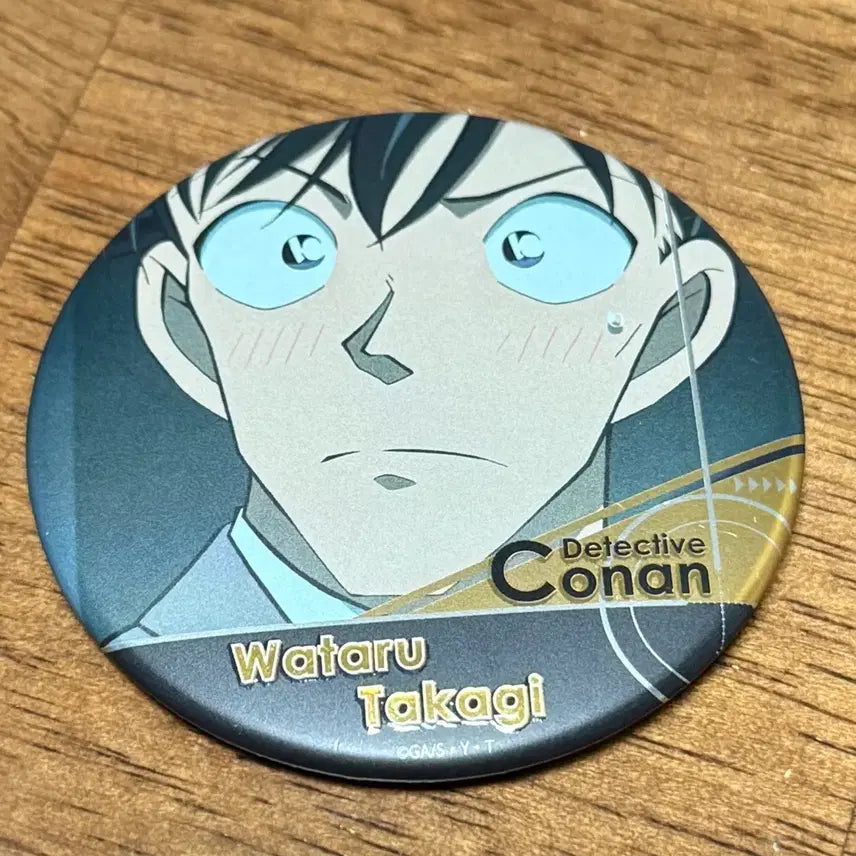 [BUNJANG] Detective Conan Wataru Takagi New Detective Pin Button / 코난 신형사 타카기 와타루 핀버튼