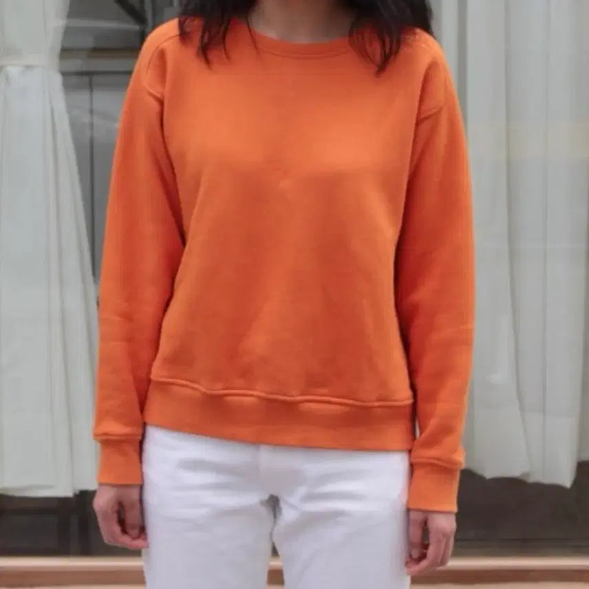 [BUNJANG] YMC Orange Sweatshirt S / YMC 맨투맨 스웻셔츠  오렌지 S