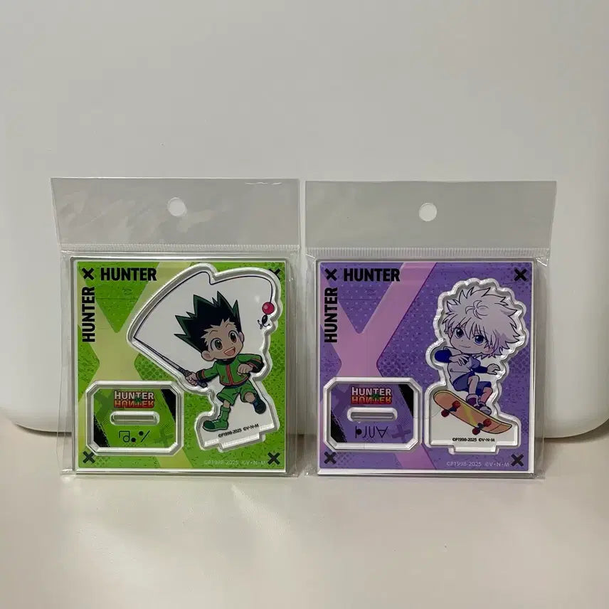 [BUNJANG] Hunter x Hunter Gon, Killua Mini Acrylic Stand Bundle Set / 헌터헌터 미니 아크릴 스탠드 곤, 키르아 일괄