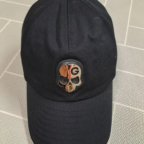 [BUNJANG] Monsterzy Black Skull Ball Cap / 몬스터지 블랙 스컬 볼캡