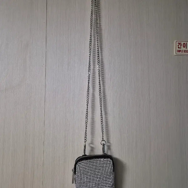 [BUNJANG] Topshop Cubic Mini Crossbody Bag / 탑샵 큐빅 미니 크로스백