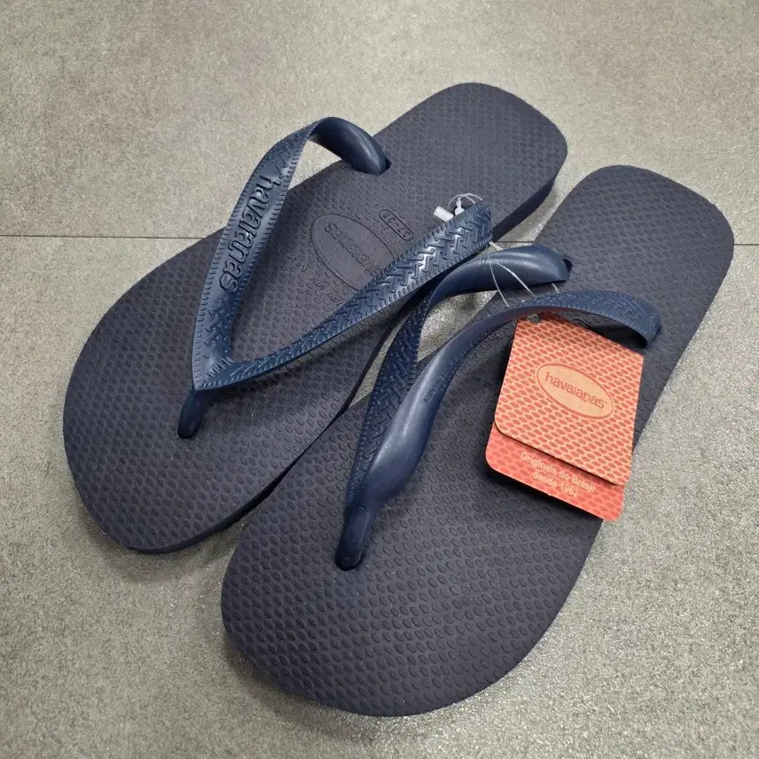 [BUNJANG] Havaianas Flip-Flops Navy Blue (240) / 하바이아나스 쪼리 네이비 새상품 (240)