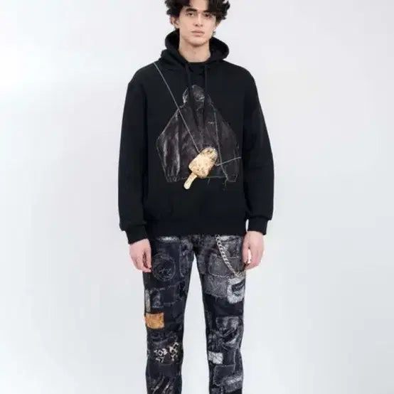 [BUNJANG] Doublet "Photo Stitch" Hoodie / 더블렛 DOUBLET 후디 후드티 맨투맨 스웻셔츠 정품