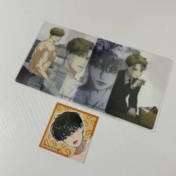 [BUNJANG] Kiss Me If You Can Lucky Draw Photocard / 키스미이프유캔 특전 투명 포카 키이프 판타지트 콜라보 카페 콜카 팝업