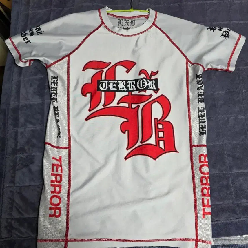 [BUNJANG] Level Black BJJ Rashguard & Fight Shorts Set - Size S / LXB 레벨블랙 주짓수 래쉬가드.파이트쇼츠 세트 S