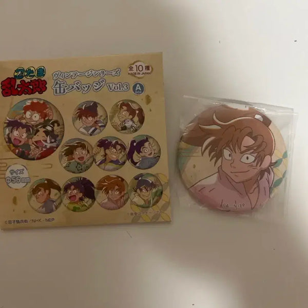 [BUNJANG] Nintama A Version Isaku Can Badge / 닌타마 A버전 이사쿠 캔뱃지