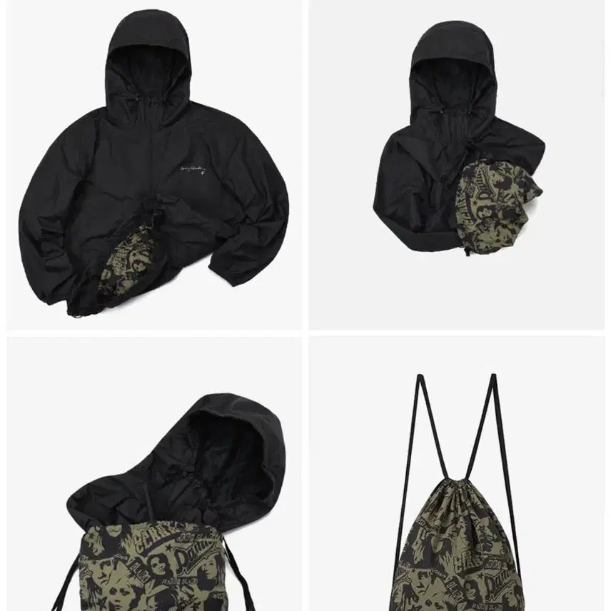 [BUNJANG] Larry Clark Convertible Windbreaker Size S / 래리클락 바람막이 S사이즈