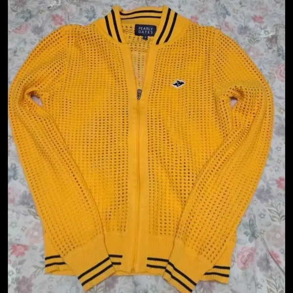[BUNJANG] Parragates Cardigan Yellow Size 0/55 / 파리케이츠 0(55)가디건