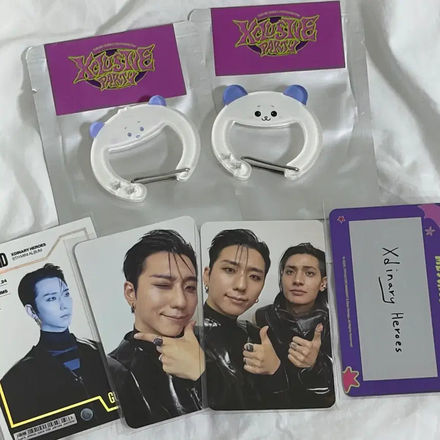 [BUNJANG] Xdinari Gunil Hamill Carabiner, Dead and Photocard / 엑디즈 건일 햄일 카라비너, dead and 포카
