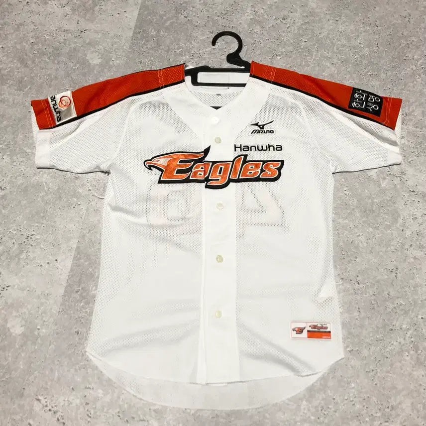 [BUNJANG] Hanwha Eagles Baseball Team Player Issue Short Sleeve Jersey / 한화이글스 유니폼 반팔 한화 피에 상태굿