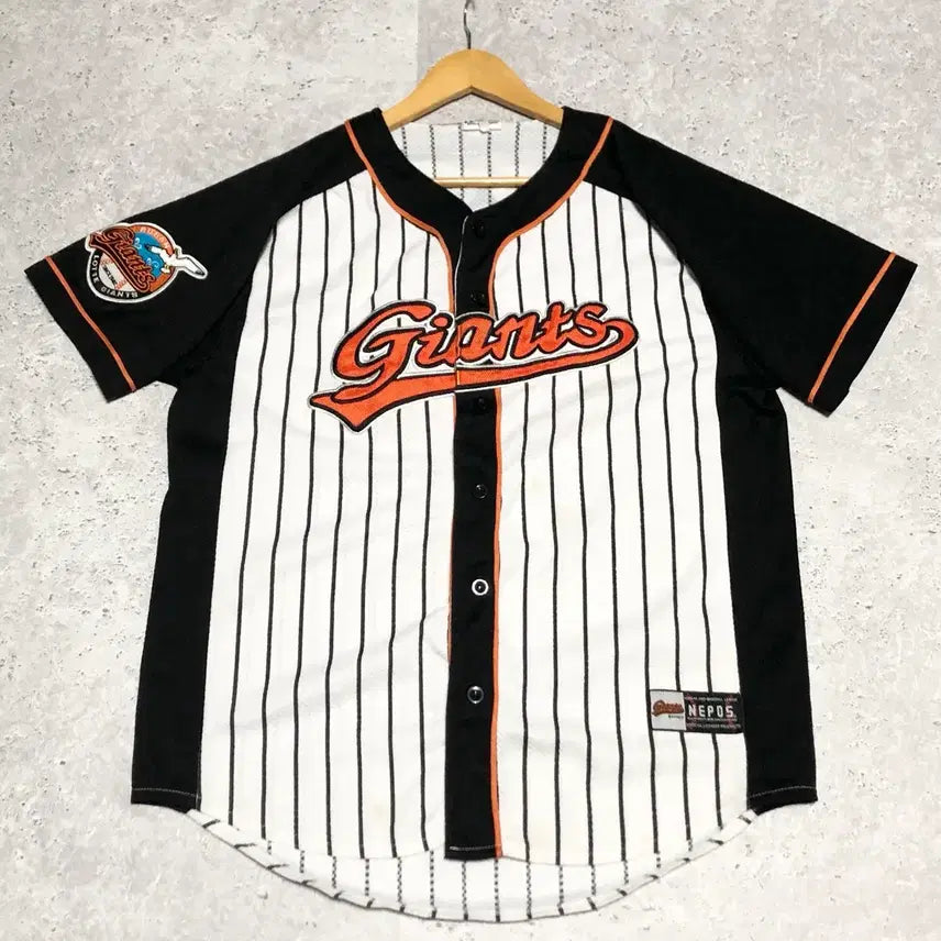 [BUNJANG] Lotte Giants Hong Seong Heon Short Sleeve Baseball Uniform / 롯데 자이언츠 유니폼 반팔 네포스 홍성흔