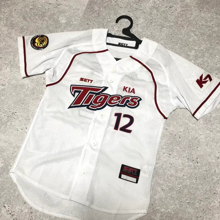 [BUNJANG] Kia Tigers ZETT Chailmok Baseball Uniform Jersey / 기아타이거즈 유니폼 상태굿 ZETT 차일목