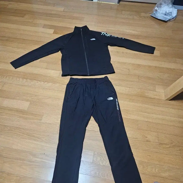 [BUNJANG] The North Face Alltrain Black TNF Never Stop Set / 노스페이스 올트레인 블랙 TNF 네버스탑 세트