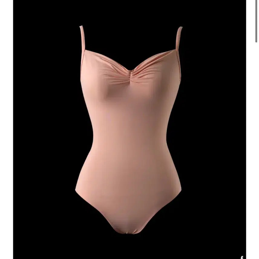 [BUNJANG] Revedans Adele Sweetheart Leotard Peach M / (가격내림) 레브당스 아델 스윗하트 레오타드 피치 M