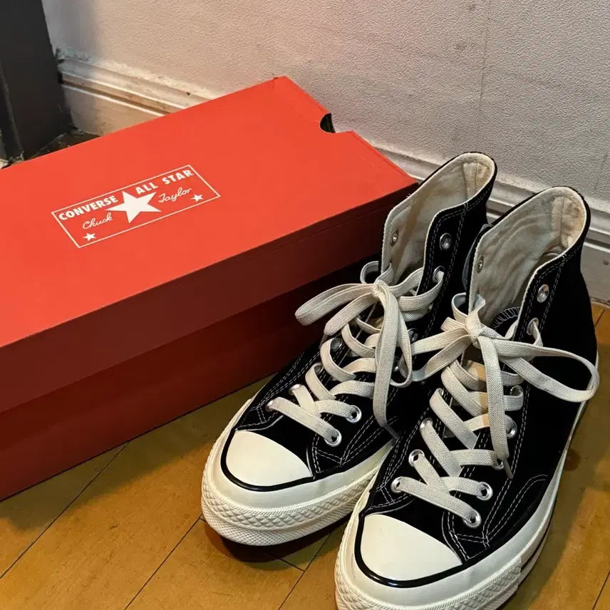 [BUNJANG] Converse Chuck Taylor All Star High Top Black / 컨버스 척테일러 하이 블랙 250