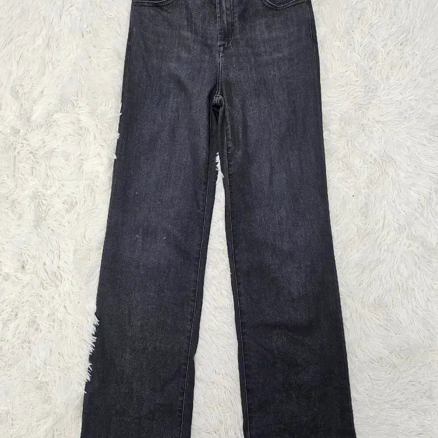 [BUNJANG] Theory Black Washed Denim Pants Size 25 / 띠어리 블랙 워싱 데님 팬츠 25