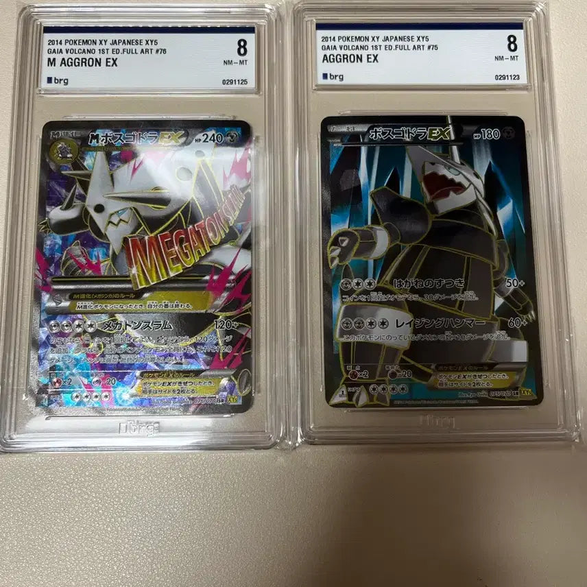 [BUNJANG] Aggron EX M-Aggron EX Aggron SR Set / 포켓몬카드 보스로라ex m보스로라ex 보스로라sr
