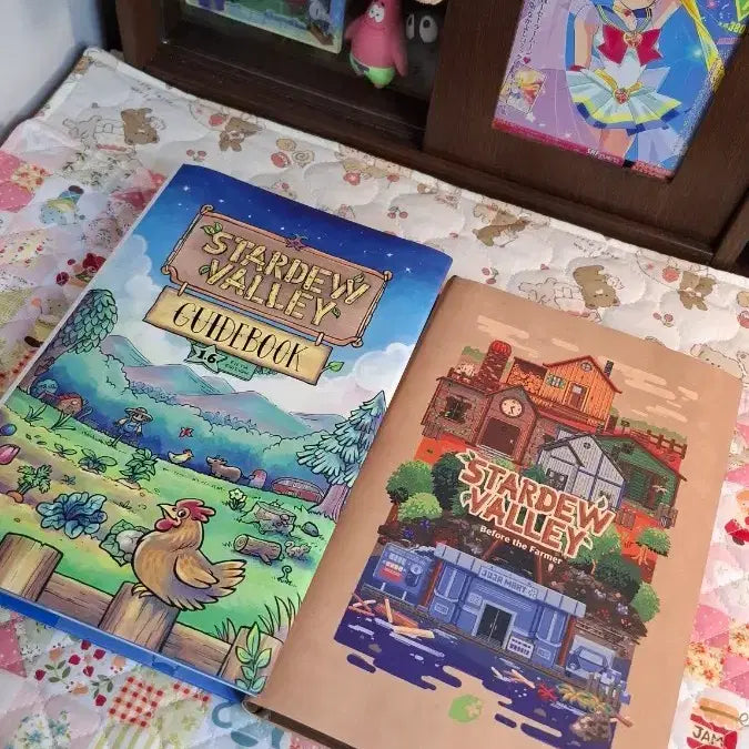 [BUNJANG] Stardew Valley Goods Guidebook + Becoming a Farmer Comic Book Bundle Set / 스타듀밸리 굿즈 가이드북 + 농부되기 전 코믹북 일괄