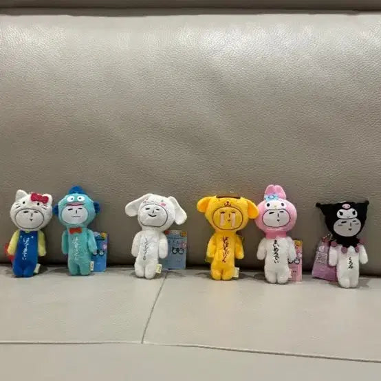 [BUNJANG] Sanrio Yukio Keyring Set - Cinnamoroll, Hangyodon, Kitty, Kuromi, My Melody, Pompompurin / 산리오 유키오 시나모롤 6천원 한교동 키티 폼폼푸린 쿠로미 마이멜로디