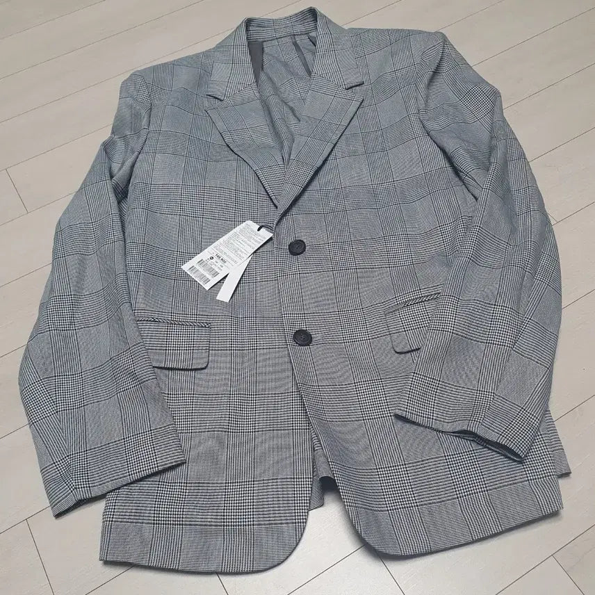 [BUNJANG] Project M Men's Summer Check Jacket / 프로젝트엠 남성 여름 체크자켓 95새상품