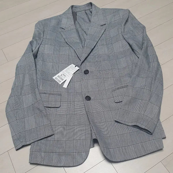 [BUNJANG] Project M Men's Summer Check Jacket / 프로젝트엠 남성 여름 체크자켓 95새상품